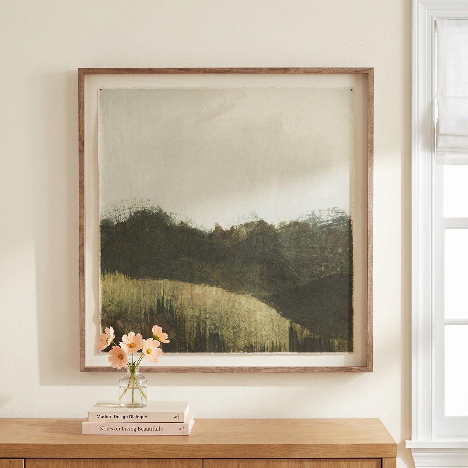 Lands 2 by Dan Hobday, 48'' H x 48'' W x 2.5" D