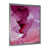 Impression argent sur toile encadrée