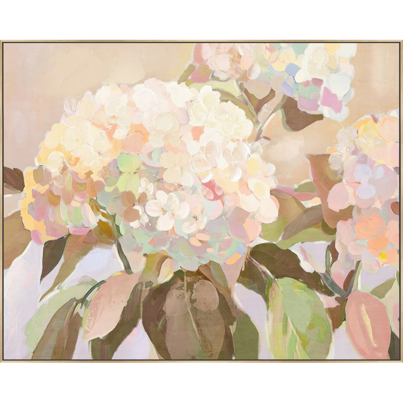 «Pastel Garden I», art mural sur toile