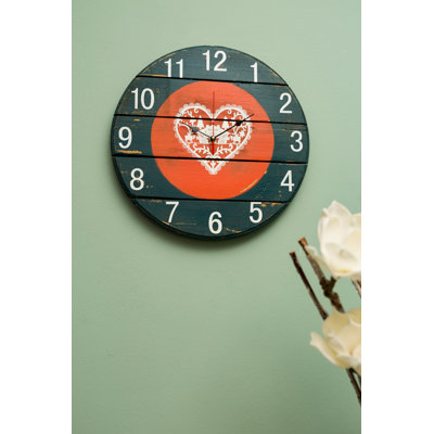 Marisol Wood Wall Clock