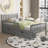 Size Wood Platform Bed With Guardrails On Both Sides And Two Storage Drawers,-1210771939