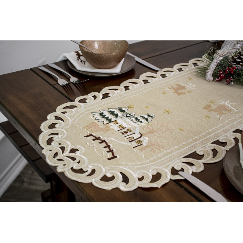 Chemin de table Ikeda, 27 po x 14 po