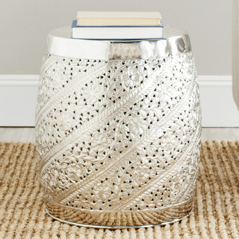 Oxley Aluminum Accent Stool
