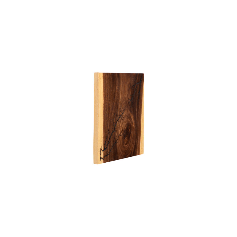 Lightning Wall Tile, Chamcha Wood