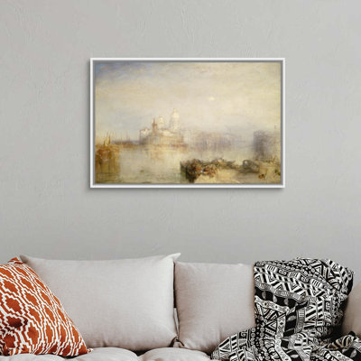 " The Dogana And Santa Maria Della Salute, Venice, 1843 " by Joseph Mallord William Turner