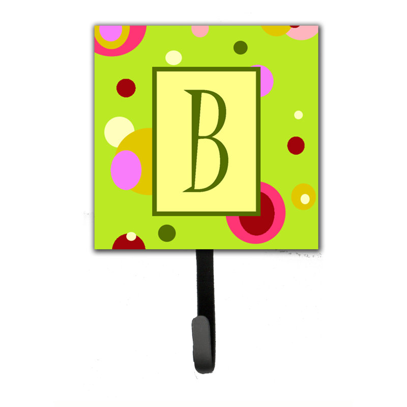 Crochet mural monogramme, B