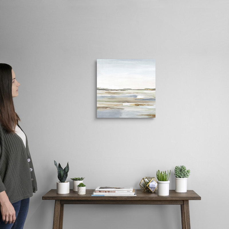 «Vastness II» par Eva Watts - reproduction d'art, Toile tendue, H 16 po x l 16 po, Sans cadre