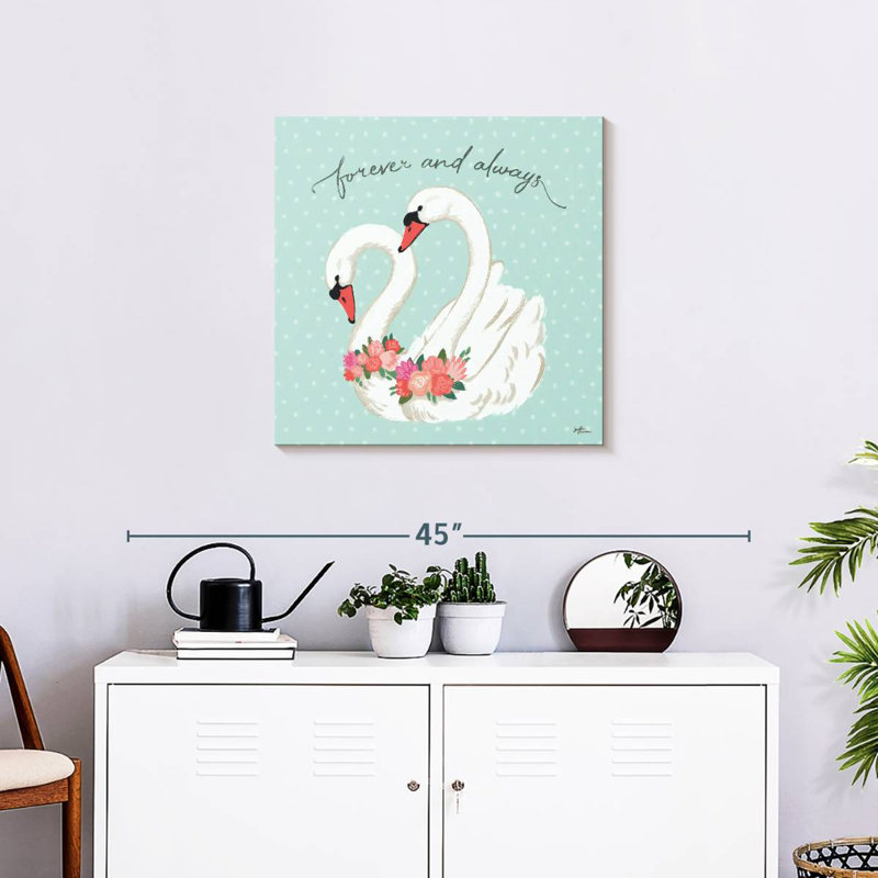 Menthe Lelend Swan Lake VI, H 24 po x l 24 po