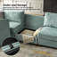 Canapé modulaire avec repose-pieds l 125 po Shawn-1612034676