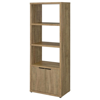 3 - Shelf Media Tower in Brown