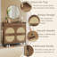 Ensemble de commode à 9 tiroirs Boho