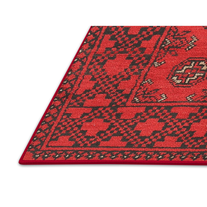 Tapis rouge à motif sud-ouest, Rectangle 2 pi x 4 pi