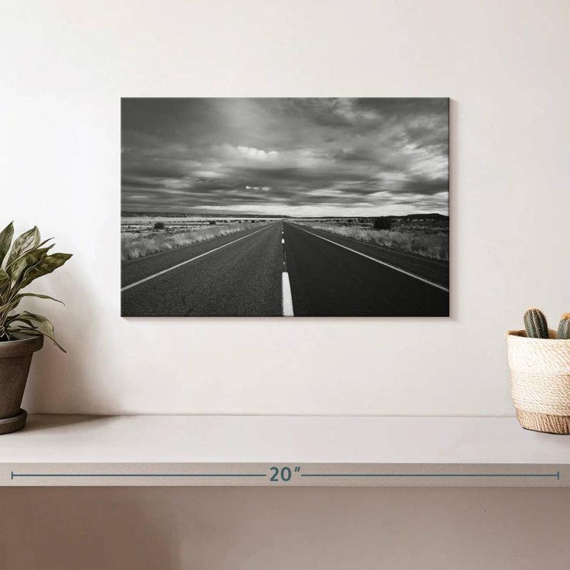 Mehar Open Roads, 8" H x 12" W