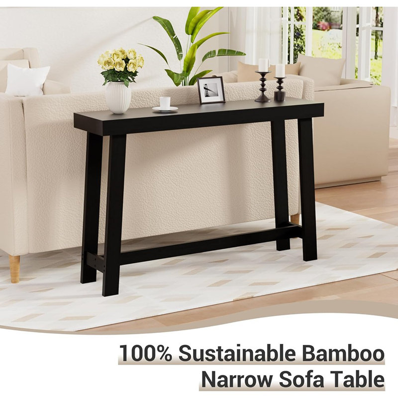 Console de 47,2 po en bambou