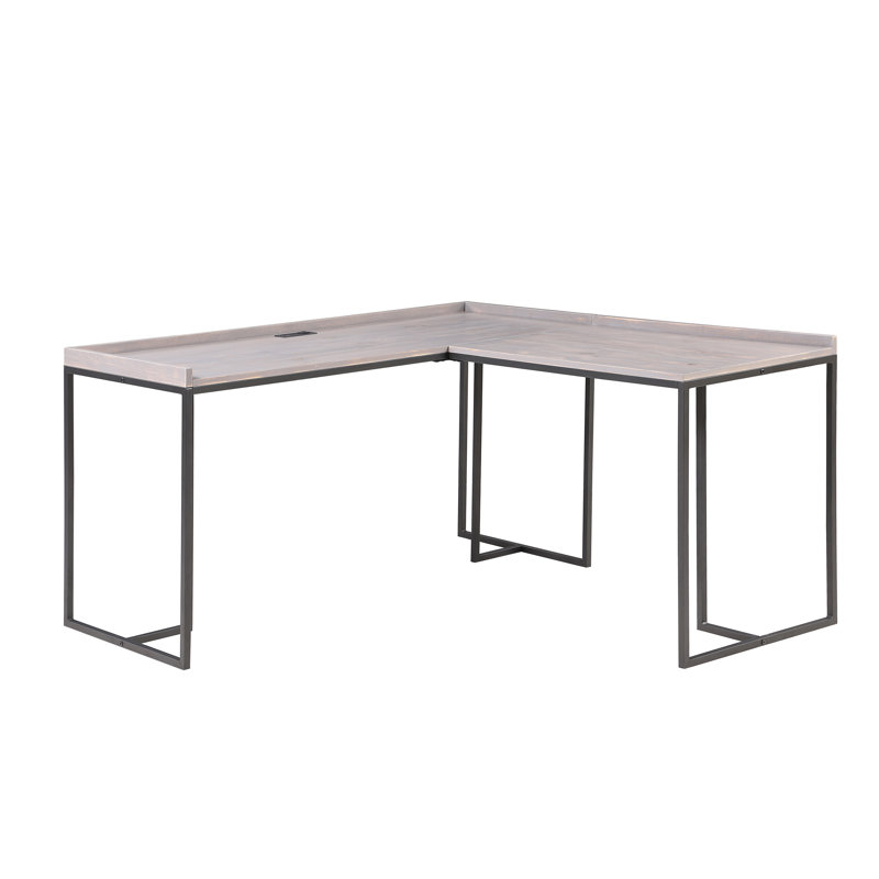Bureau en L Decker, Gris