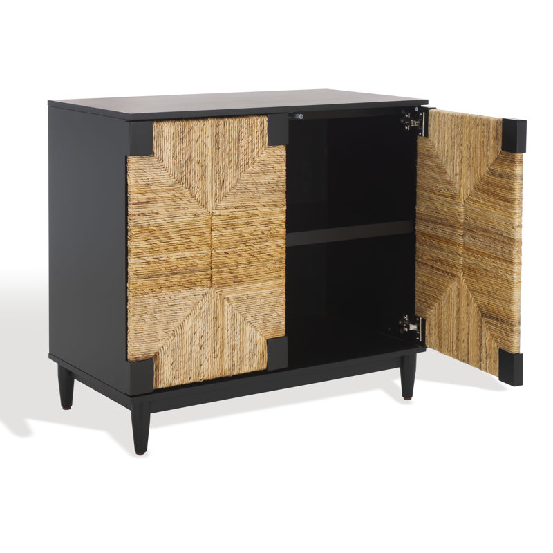 Table de chevet 34,6 po Aleja, Noir