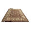 Tapis fin fait à la main Chobi Jennifer - Aubergine - Ivoire, 8 pi 0 po x 10 pi 6 po