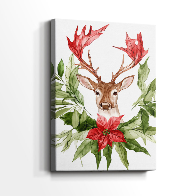 Art des Fêtes de Noël - Toile tendue avec châssis DCCDXC, H 60 po x l 40 po