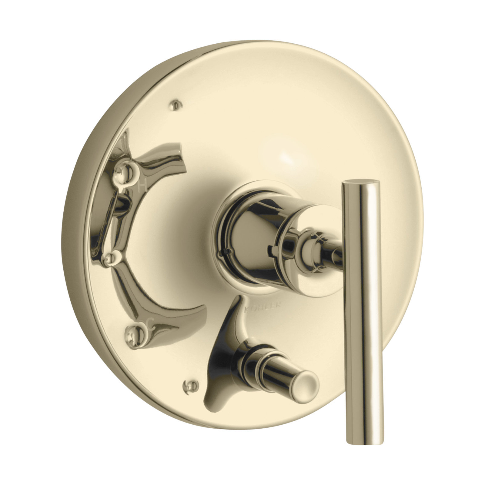 Purist Faucet Trim, Vibrant French Gold