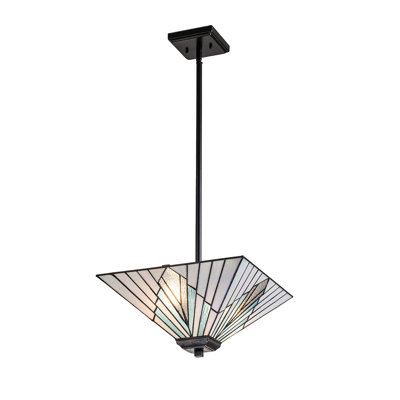 Cherlonda 2 - Light Black Geometric Pendant