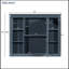 Ensemble de meuble-lavabo simple 35,9 avec dessus Alfeu