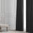 Bellino Textured Faux Linen Room Darkening Curtains for Bedroom & Living Room Curtains (1 Panel)-1682414853-1682414909