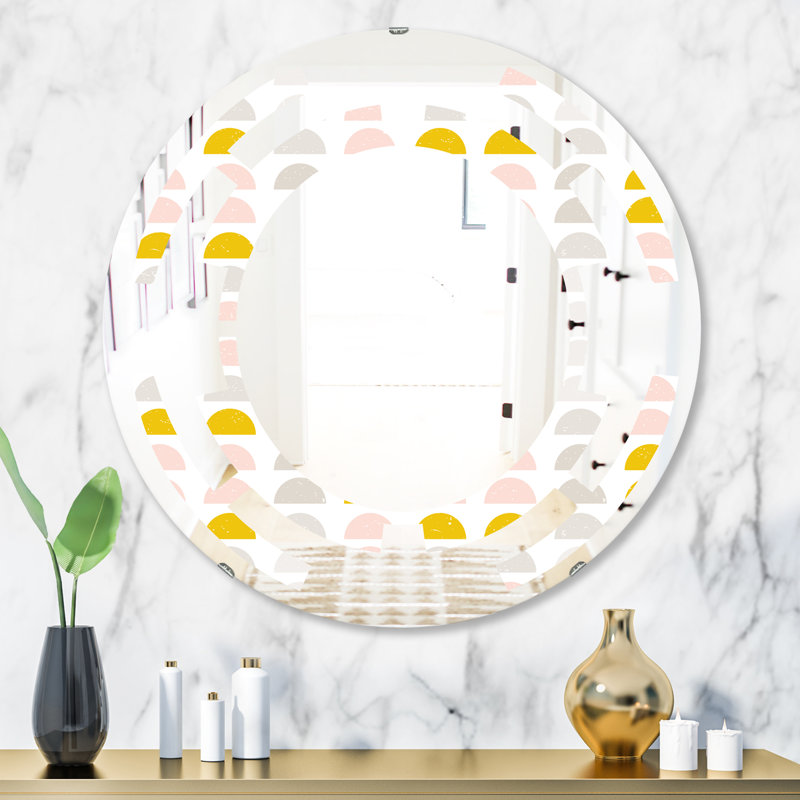 Miroir mural Space, H 23,6 po x l 23,6 po