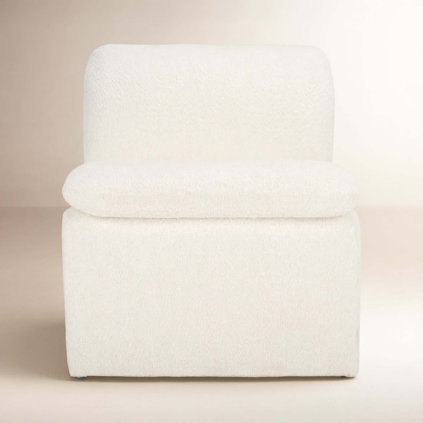 Piara Upholstered Accent Chair, Cream