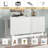 47'' Farmhouse Extendable Dining Table with Drop Leaf-98141897