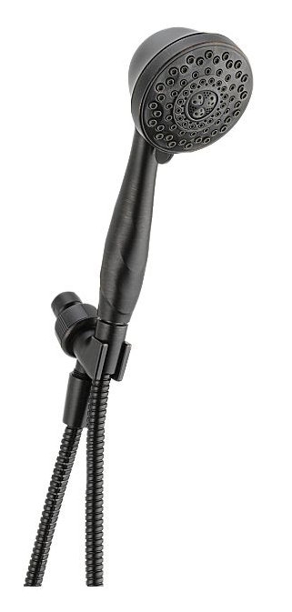 Universal Showering Components Full/Standard Handheld Shower Head, Venetian Bronze