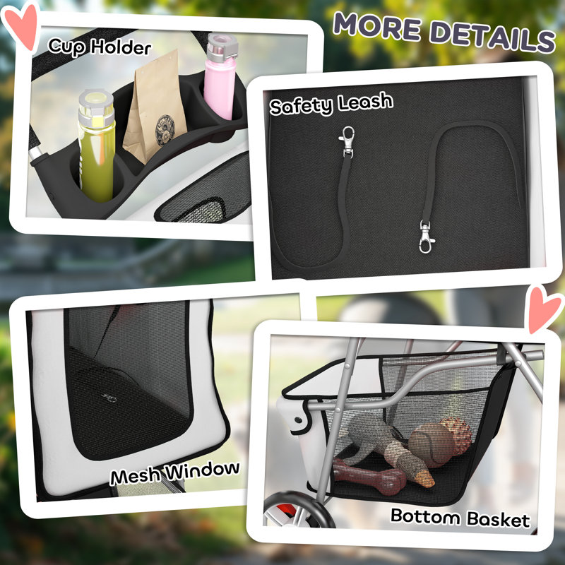 Foldable Pet Stroller