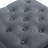 17.7 Inches Square Upholstered Tufted Storage Ottoman
