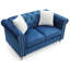 Causeuse chic à deux places bleu marine-1157159464