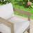 Harmonti Patio Aluminum Club Chair Lounge Chair With Cushions