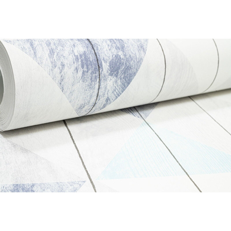 Aubren 10m x 53cm Textured Matte Wallpaper Roll