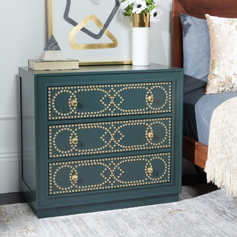 Bohon Accent Chest, Steel Teal