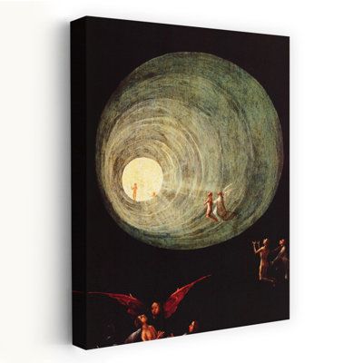 The Ascent Of The Blessed Abstract Contemporary Architecture Wall Art Print