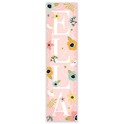 Tableau de croissance personnalisable floral boho Jazlynn
