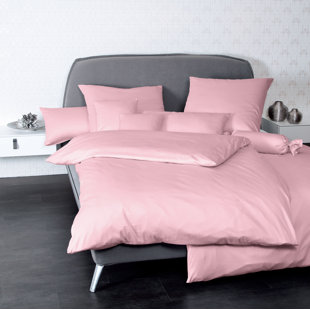 Colors Cotton Solid Colour Duvet Cover Set with Pillowcases Included
