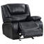 Fauteuil inclinable noir Elodie-241138485