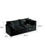 Canapé modulaire en chenille avec table d'appoint-2013943088