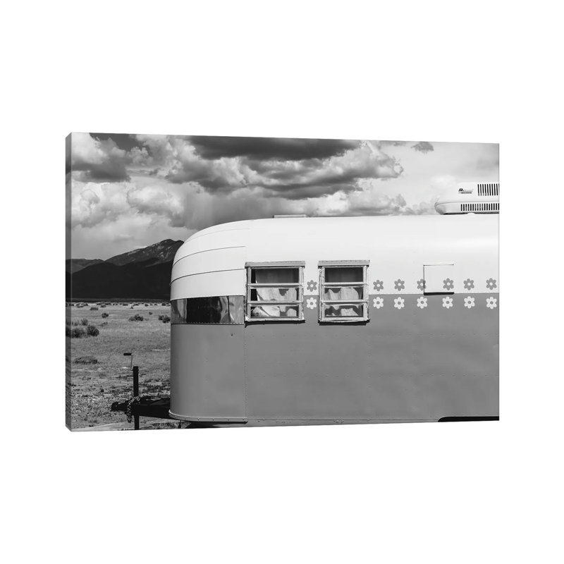 New Mexico Airstream IX by Bethany Young - Print on Canvas, Wrapped Canvas, 101.6cm H x 152.4cm W x 3.81cm D