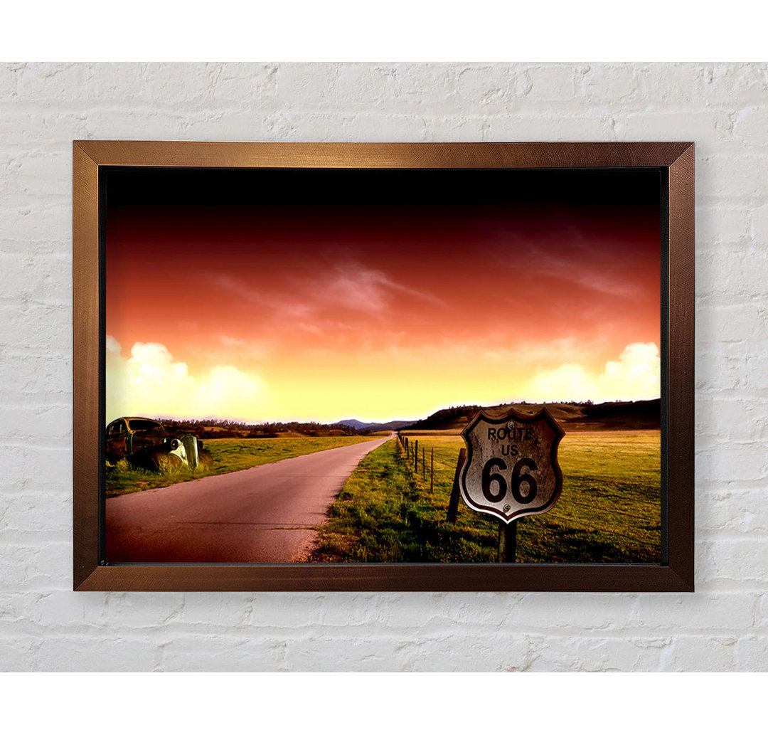 Drive Route 66 - Drucken