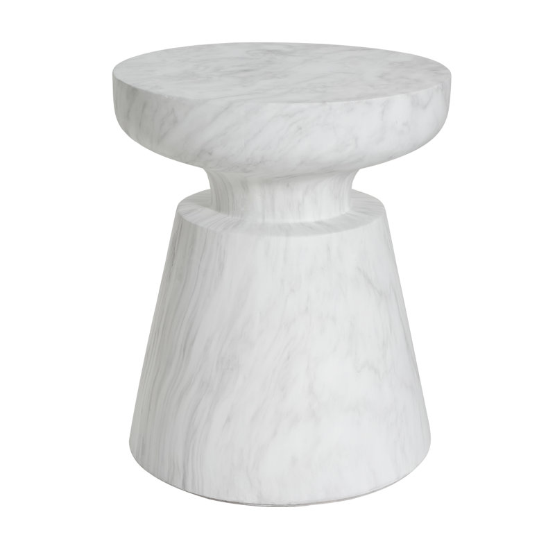 Table d'appoint d'extérieur en travertin Ponti