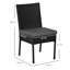 Niquita Patio Dining Side Chair with Cushion-668396531-668300374