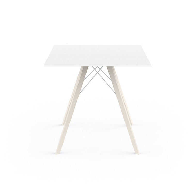 Faz Wood Dining Table Edge Top - Square