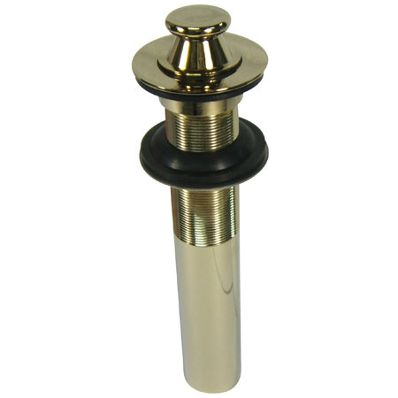 Lift and turn Tub Drain, Polished Brass