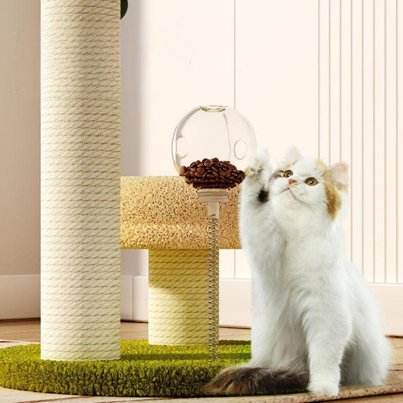 Arbre à chat coco pour chats d'intérieur, fond épais