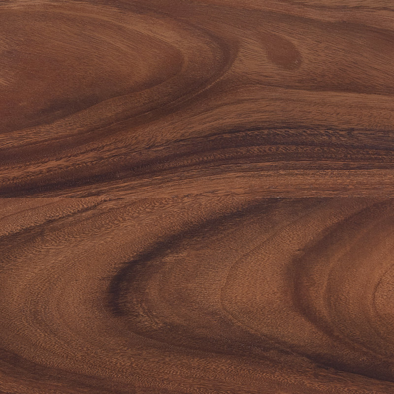 Table basse moderne 47 "en bois de noyer d'Amérique du Sud
