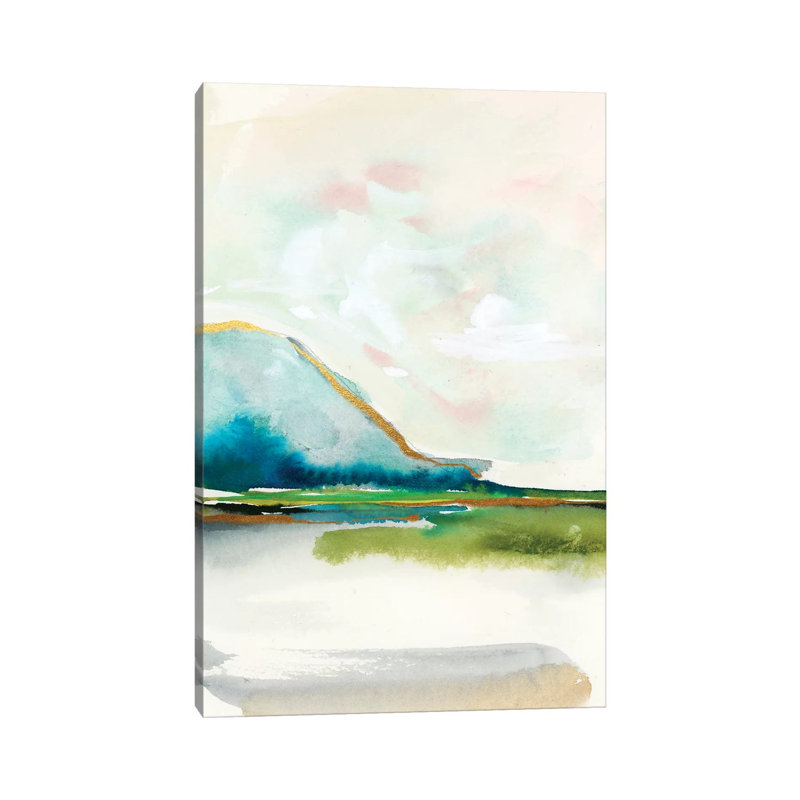 Abstract L by Joy Ting - Wrapped Canvas Gallery-Wrapped Canvas Giclée, 66.04 cm H x 45.72 cm W